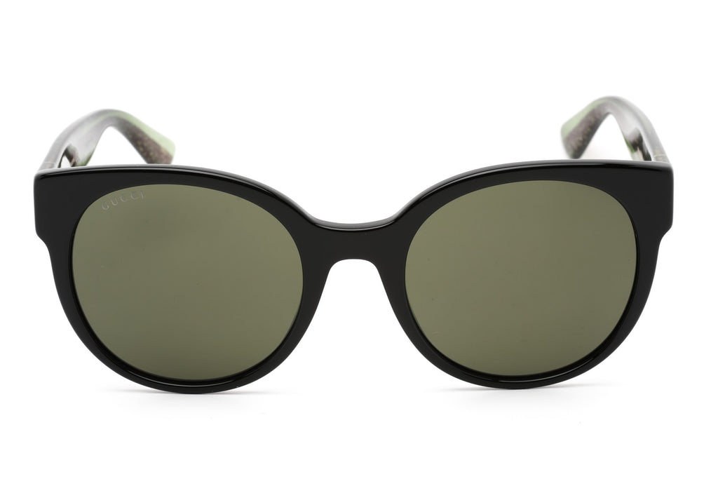 Gucci GG0035SN 002 Black / Green Sunglasses