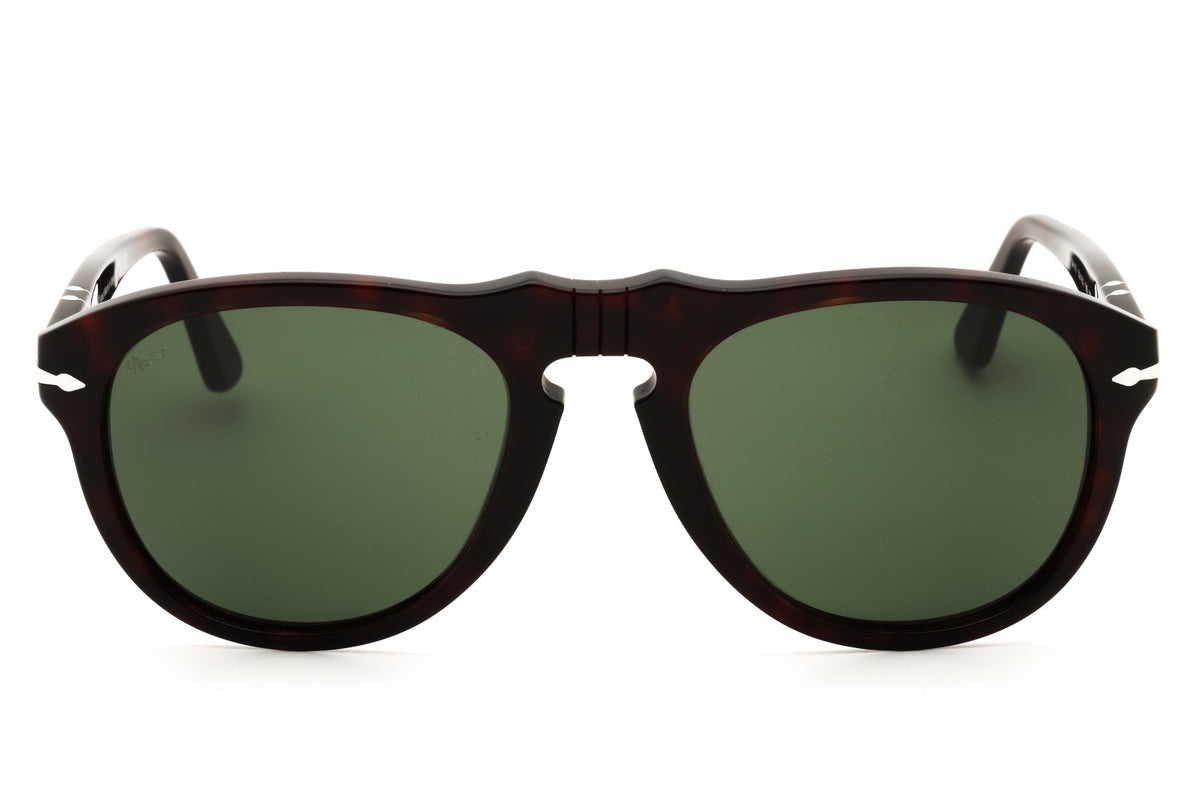 Persol PO0649 24/31 Havana / Green Sunglasses