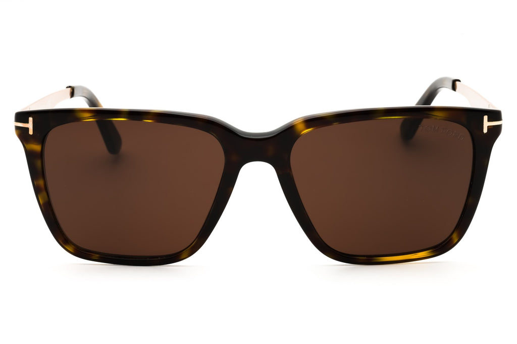 Tom Ford FT0862 52E Dark Havana / Brown Sunglasses