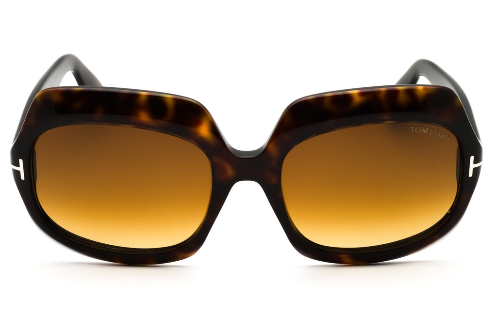 Tom Ford FT1155 52F Dark Havana / Gradient Brown Sunglasses