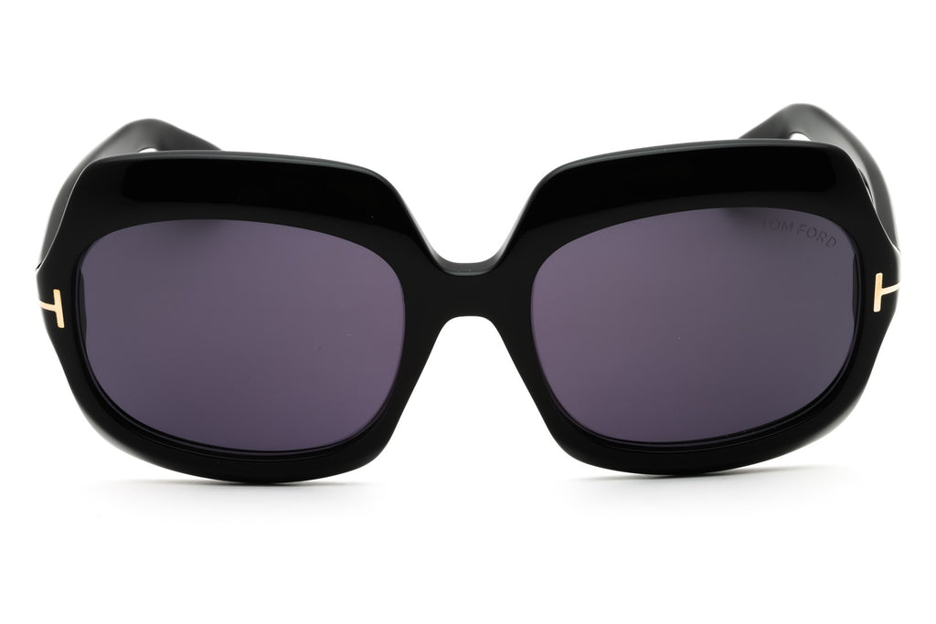 Tom Ford FT1155 01A Shiny Black / Smoke Sunglasses