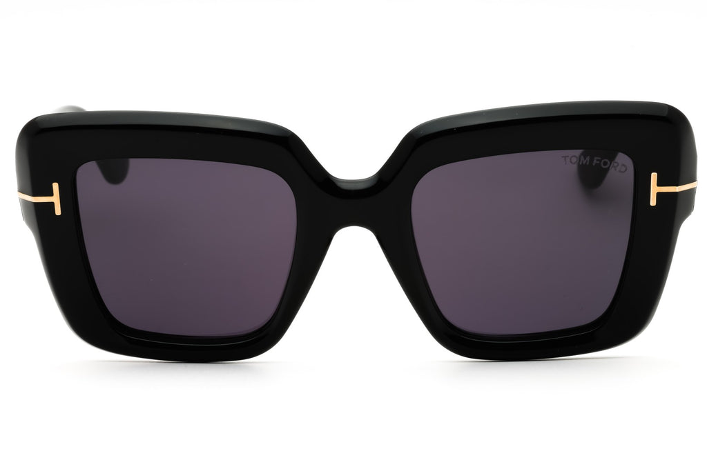 Tom Ford FT1157 01A Shiny Black / Smoke Sunglasses