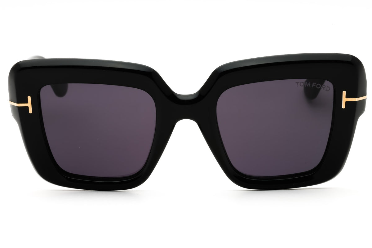 Tom Ford FT1157 01A Shiny Black / Smoke Sunglasses