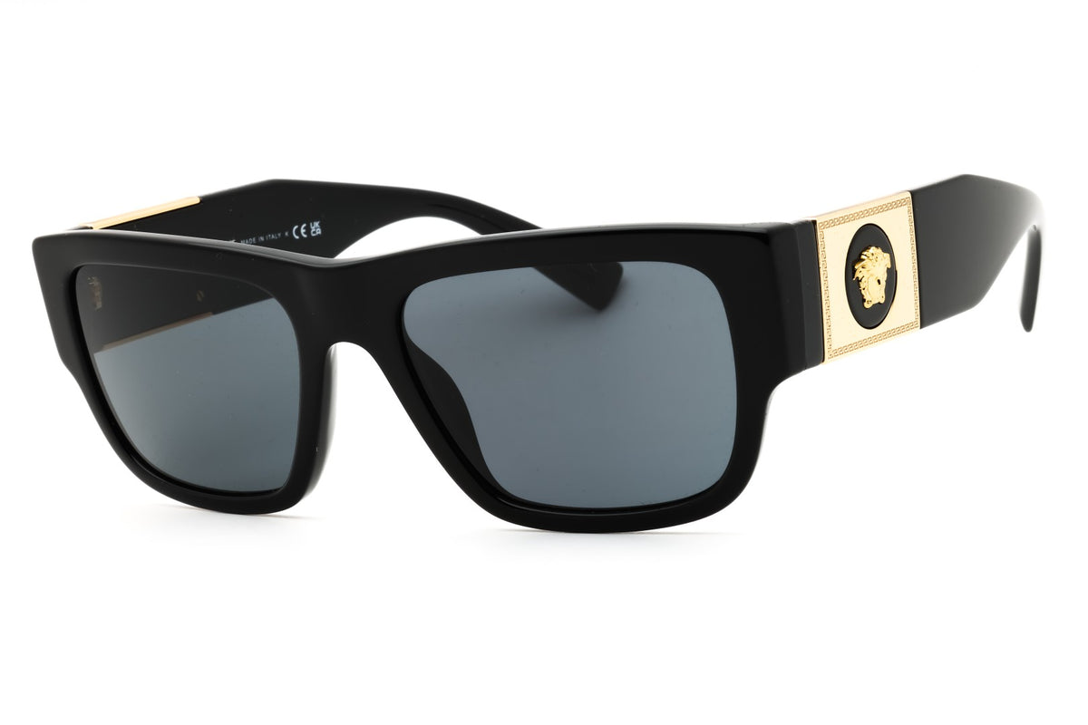 SIDE VIEW OF VERSACE OVE4406 IN BLACK